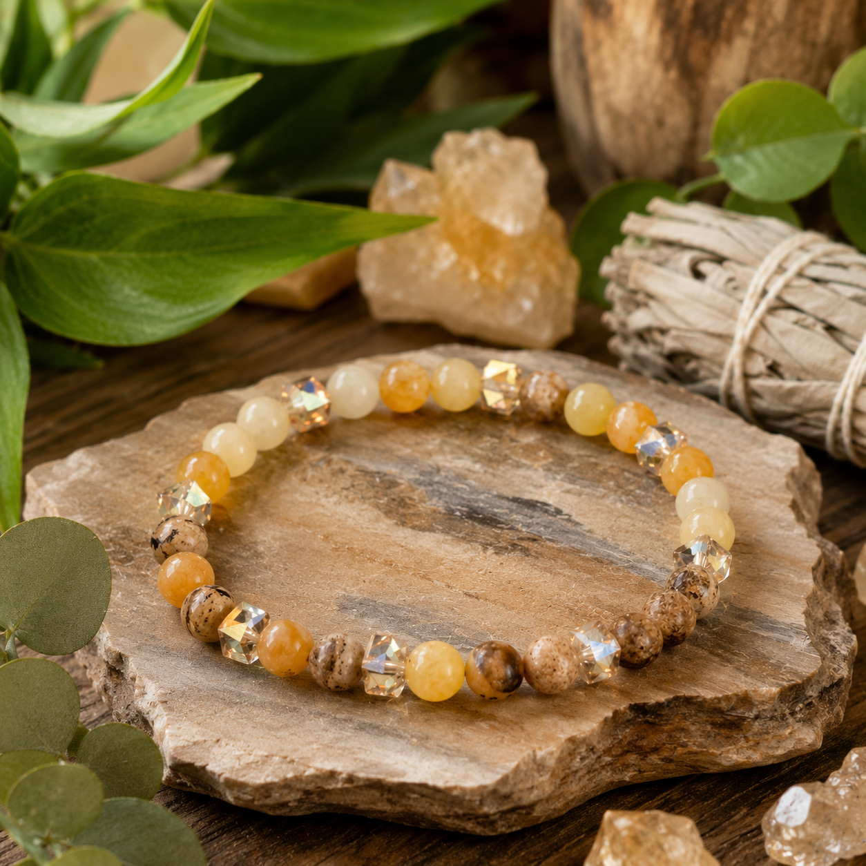 Original Citrine Stone Bracelet